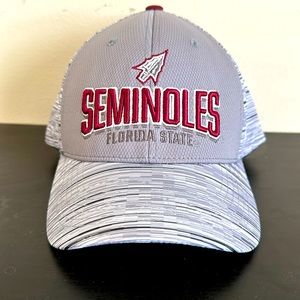 FSU Seminoles adjustable gray cap 🧢